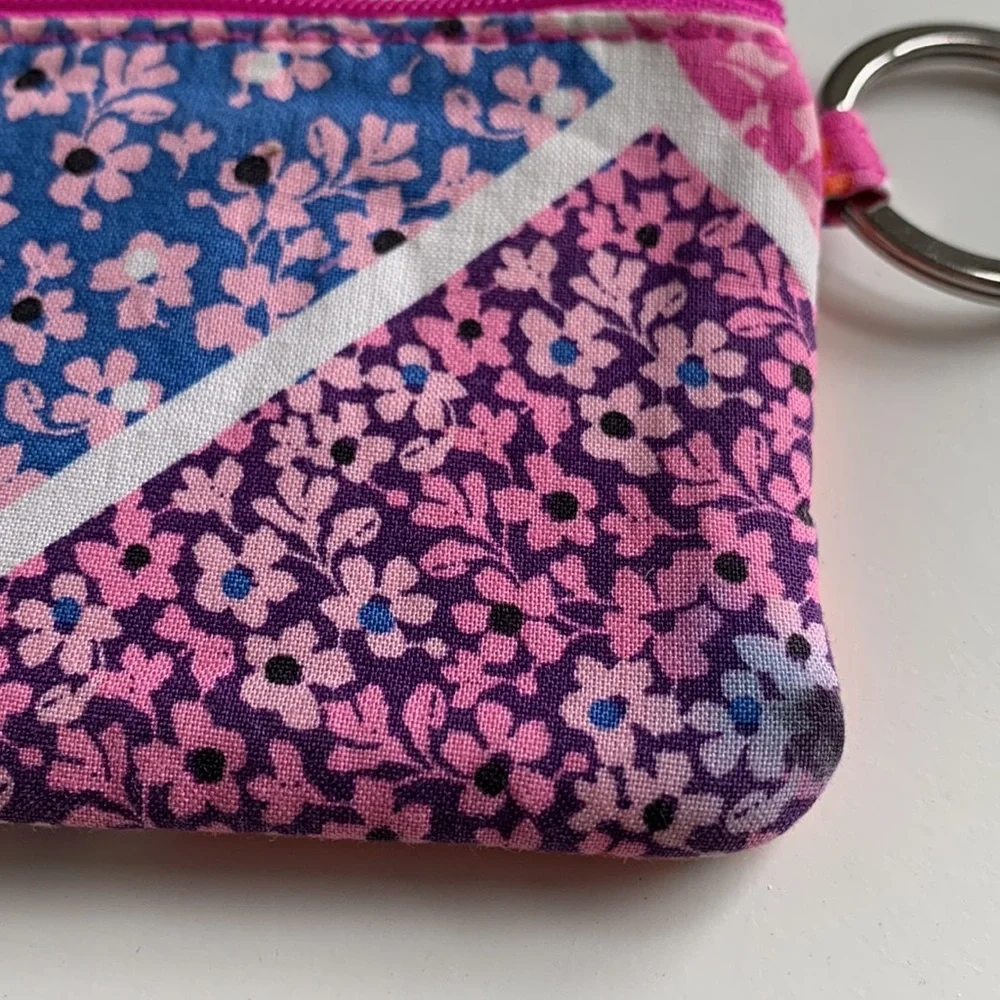 Vera Bradley Floral ID Wallet & Key Ring